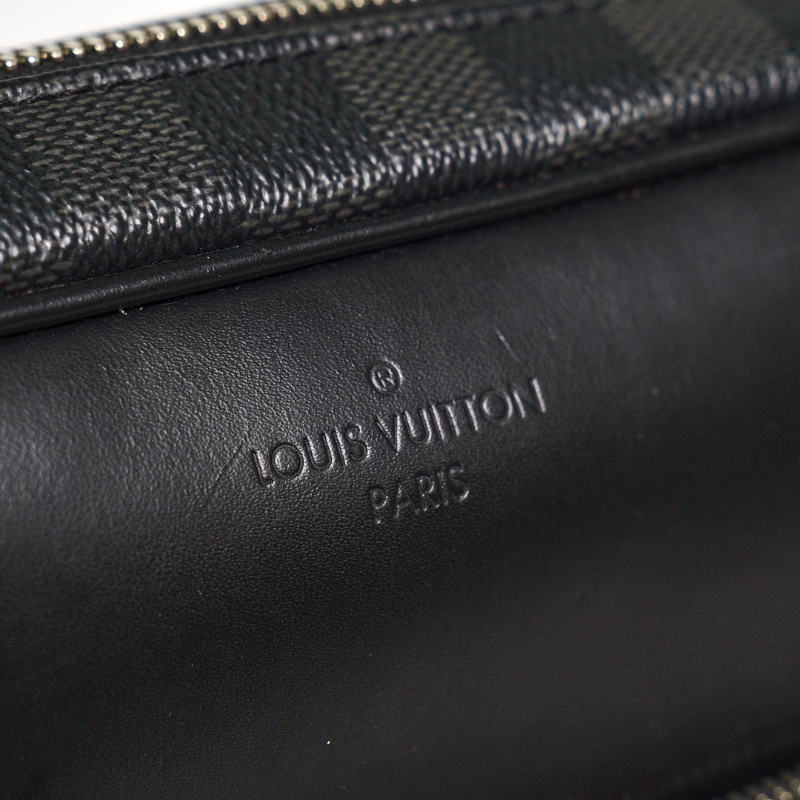 LOUIS VUITTON DAYTON MM DAMIER GRAPHITE 單肩包 DAMIER GRAPHITE 帆布 黑色-8