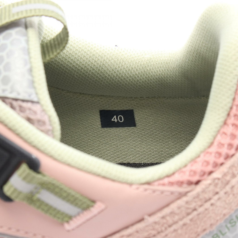 MONCLER TRAILGRIP 運動鞋 皮革 絨面革 布料 粉紅 多色 #40 新款 女款-6