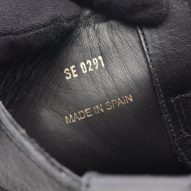 CELINE 高筒靴皮革黑色 37 碼二手女款 45.5 公分高-5