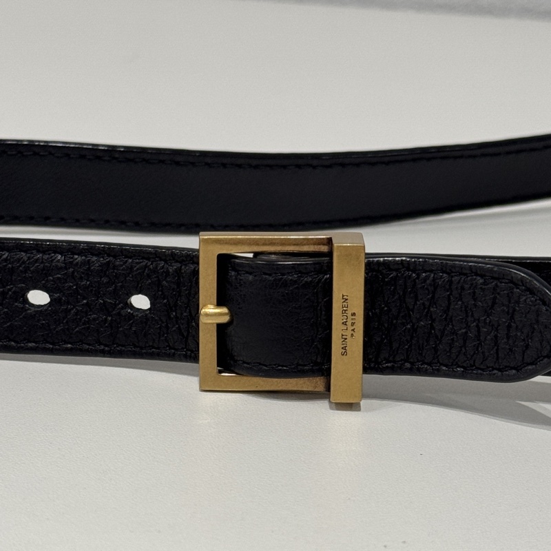 99新🆕 Saint Laurent YSL 聖羅蘭 Hobo迷你 黑色金釦 肩背包-11