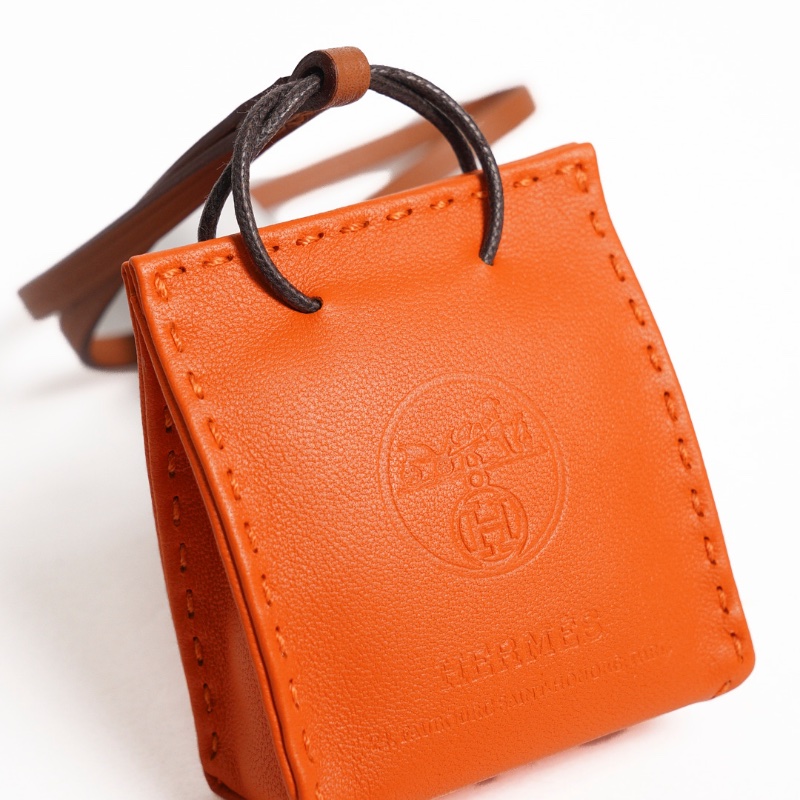 HERMÈS Sac Orange Bag 掛件 93 Orange Agneau 阿格諾-3