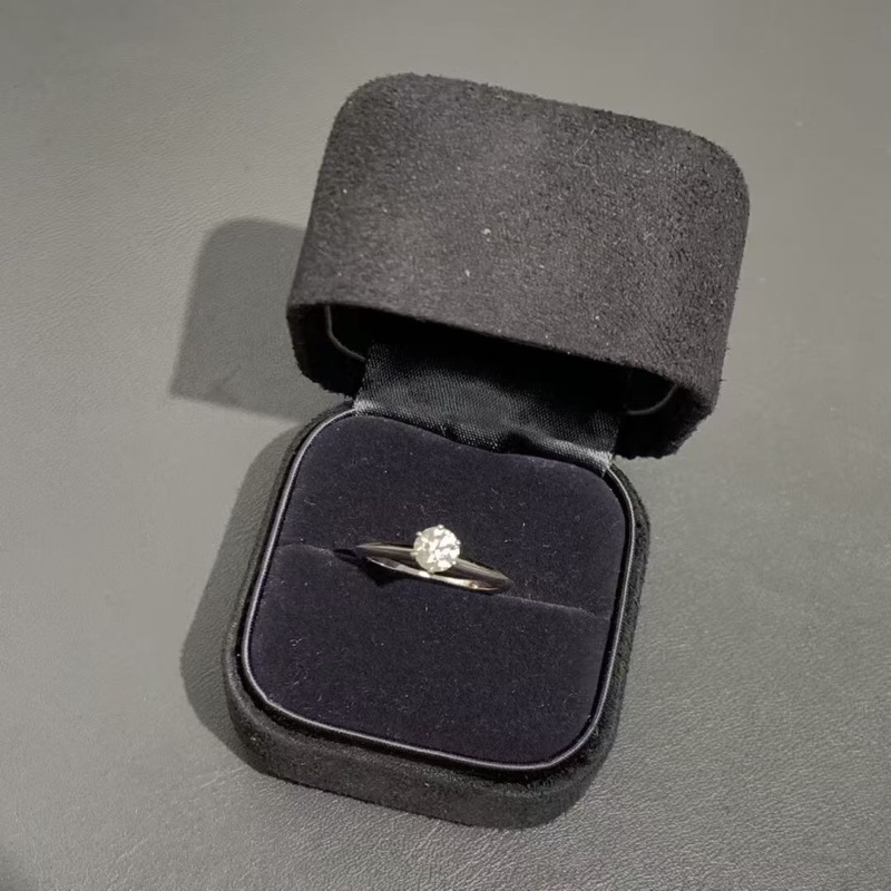 蒂芙尼Tiffany0.5克拉鑽戒51號，主鑽0.5ct，F色，vvs2-1