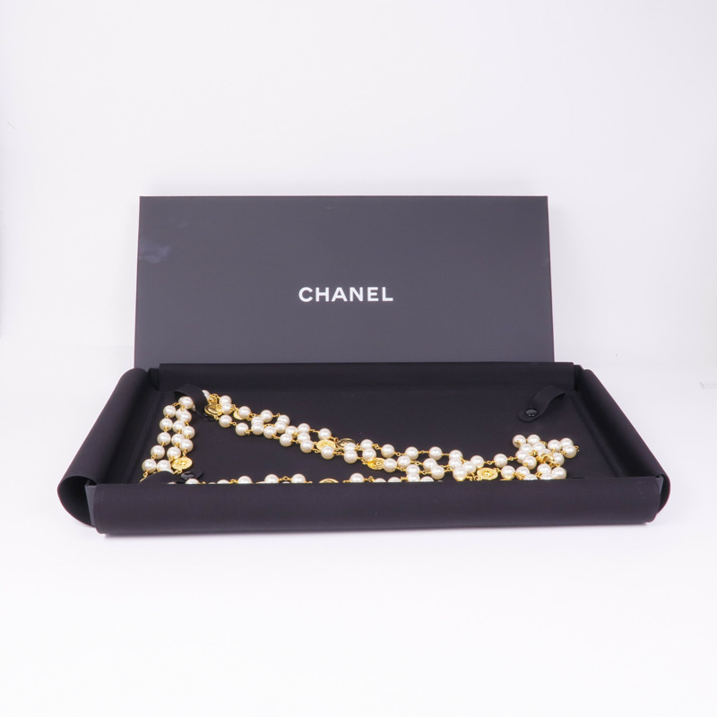 CHANEL PVC/金屬Necklace項鍊-6