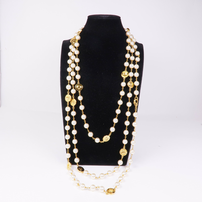 CHANEL PVC/金屬Necklace項鍊-7