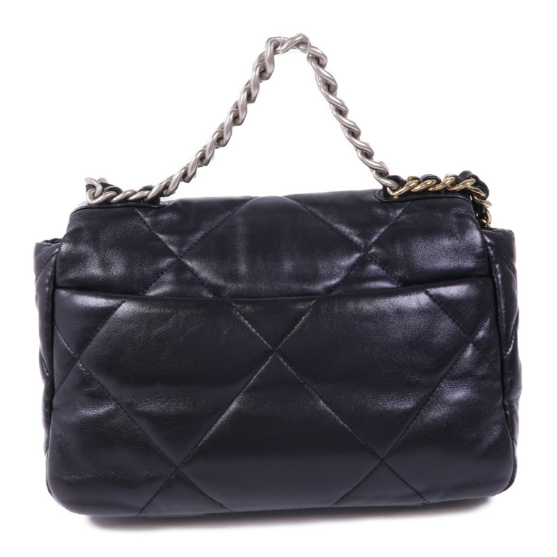 CHANEL 羊皮皮革C19 Small手挽肩背兩用袋-1