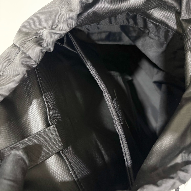 三宅一生黑色菱格霧面Hiker下蓋登山後背包-12