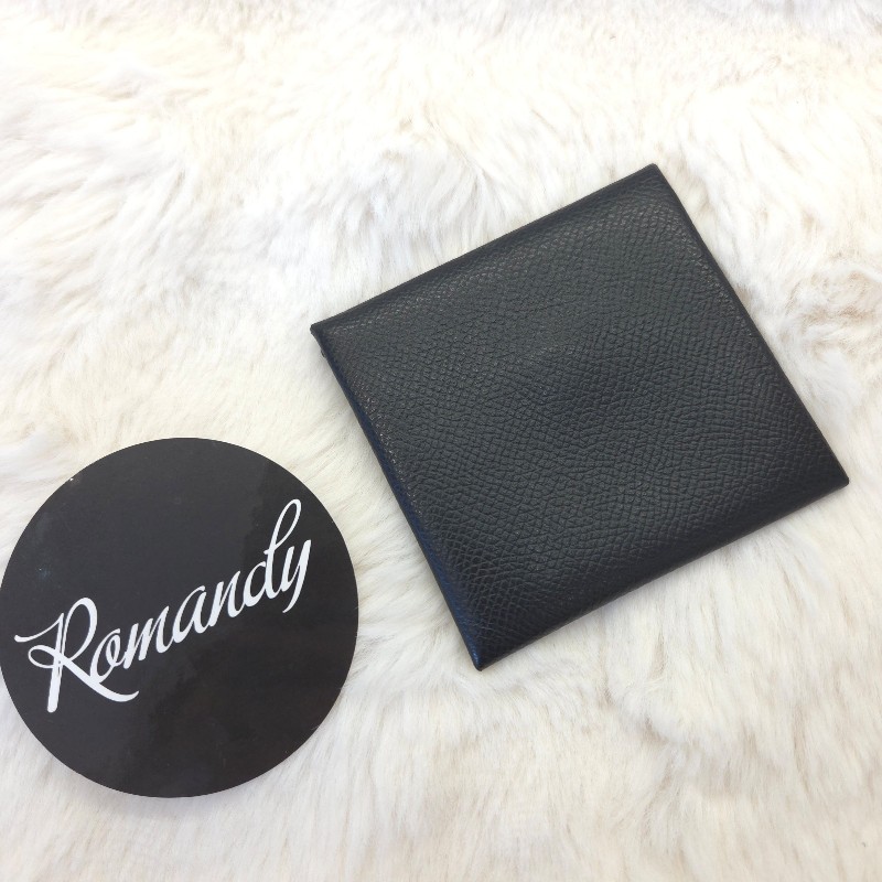 Hermès bastia 零錢包 黑 二手-1