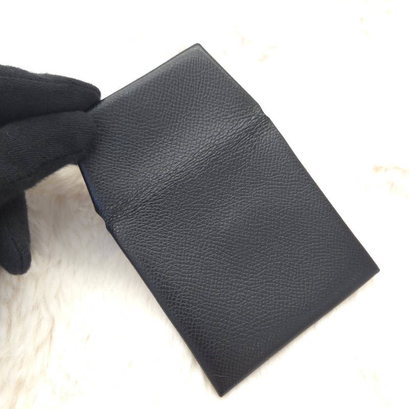 Hermès bastia 零錢包 黑 二手-7