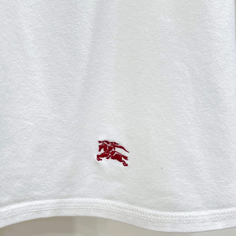 Burberry 倫敦 經典格紋滾邊V領戰馬上衣-2