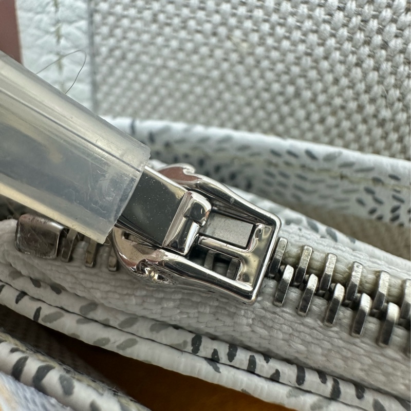 全新🔥 GOYARD Pochette Plumet 白色信封包 2025年 全套有單-8