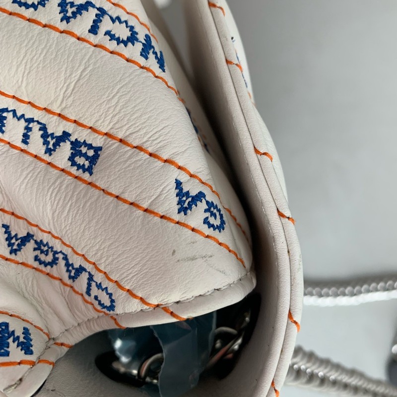 Balenciaga 巴黎世家 限量款 徽章链条包 肩背包-13