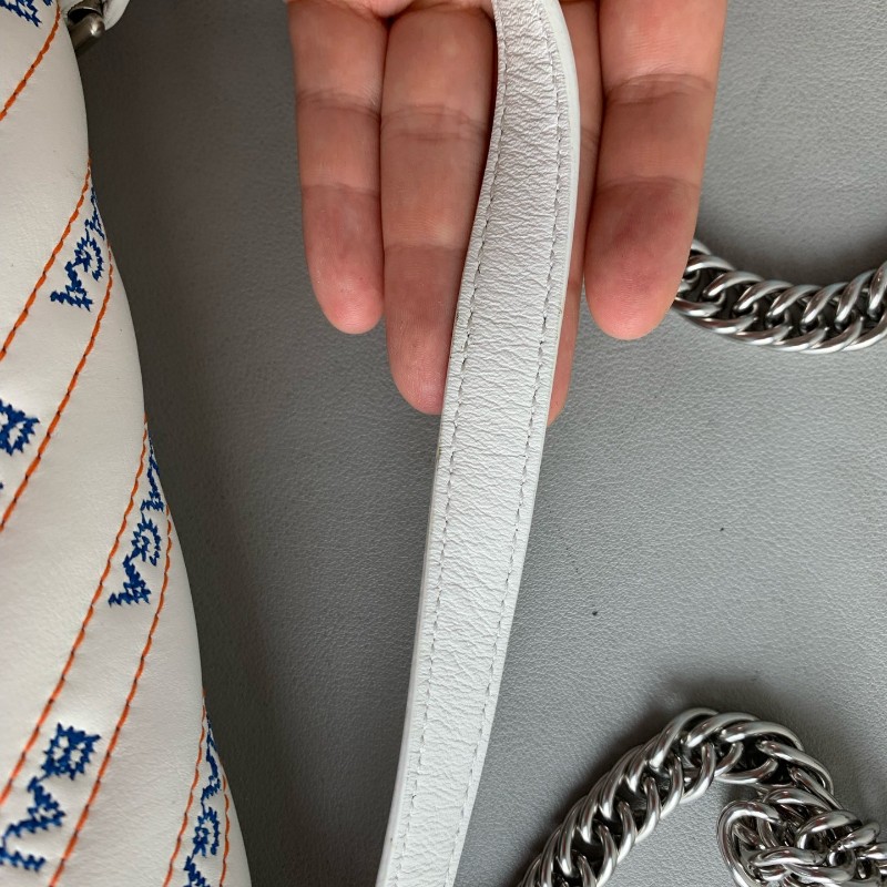 Balenciaga 巴黎世家 限量款 徽章链条包 肩背包-20