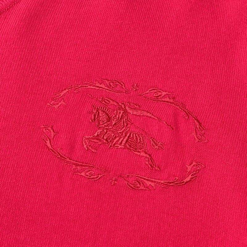 Burberry 倫敦 V領大戰馬刺繡針織上衣-2