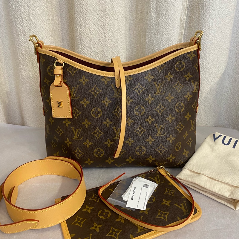 Louins Vuitton 老花Carryall PM小號 單肩斜背包 芯片款-0