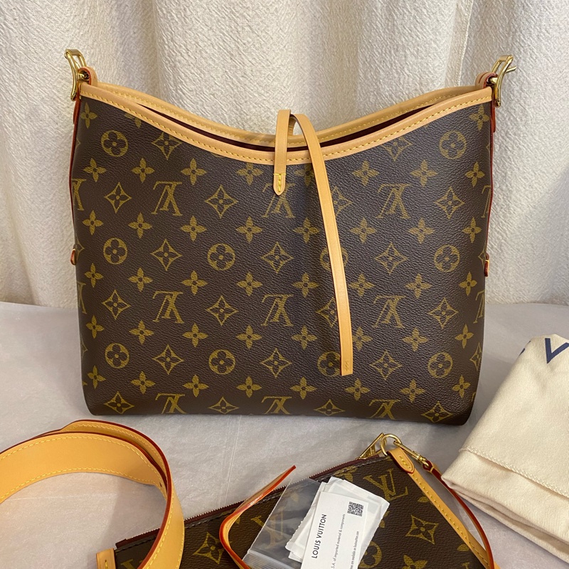 Louins Vuitton 老花Carryall PM小號 單肩斜背包 芯片款-1