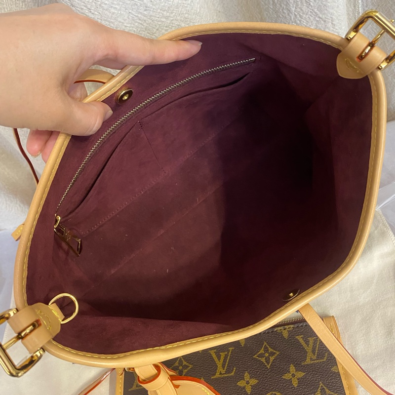 Louins Vuitton 老花Carryall PM小號 單肩斜背包 芯片款-4