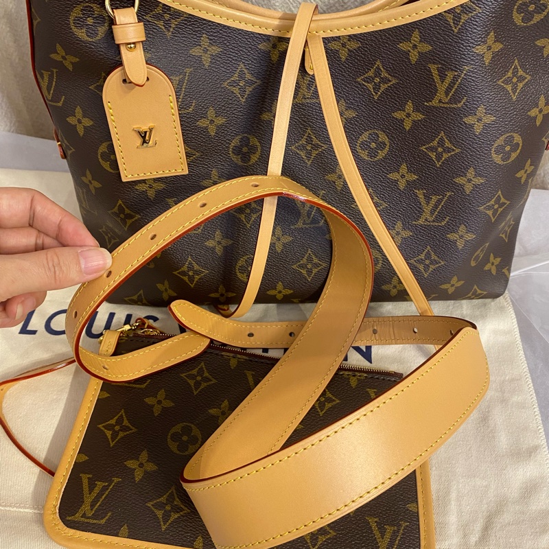 Louins Vuitton 老花Carryall PM小號 單肩斜背包 芯片款-7