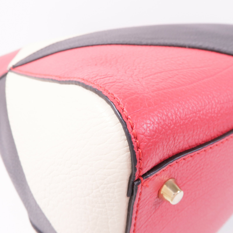 Furla 牛皮皮革2 Way Shoulder金扣手挽肩背兩用袋-8