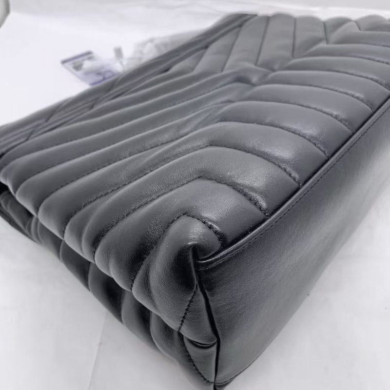 聖羅蘭/Saint laurent loulou 方胖子大號鏈條包-5