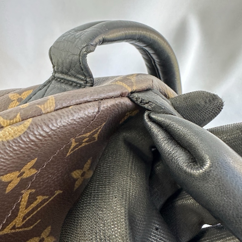 9成新LV經典拼色後背包(已停產,平台購買有使用痕跡)-19