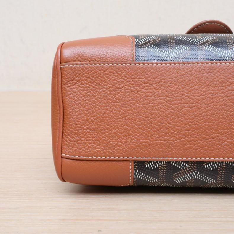 SAIGON 西貢 Mini 20 金棕色 皮革C/PVC-2