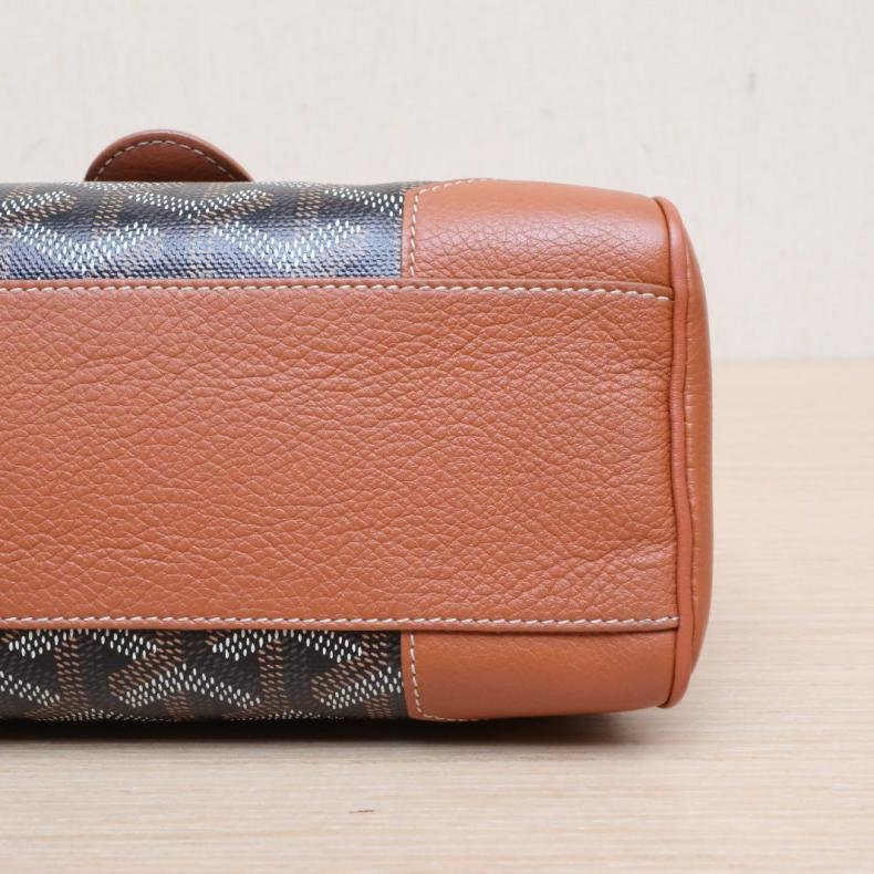 SAIGON 西貢 Mini 20 金棕色 皮革C/PVC-3