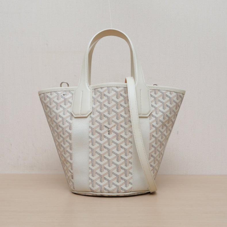 老花 PVC 戈雅 限定 沙石色 水桶包-0