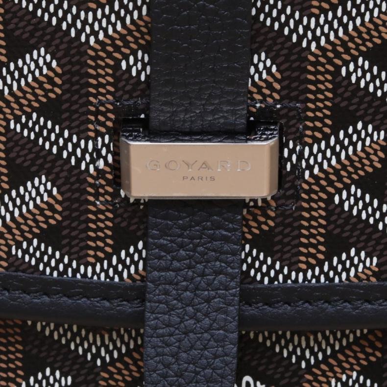 Belvedere 郵差包 二代 小號 22 黑色 PVC-4