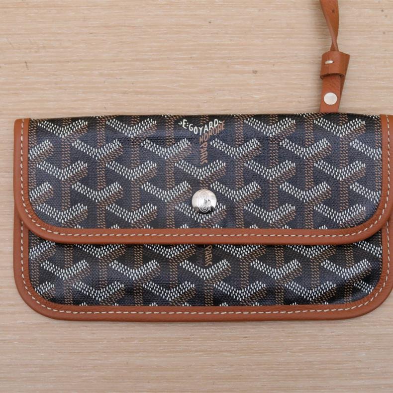 Boheme Hobo Bag 子母腋下包 棕色 PVC 銀扣-4