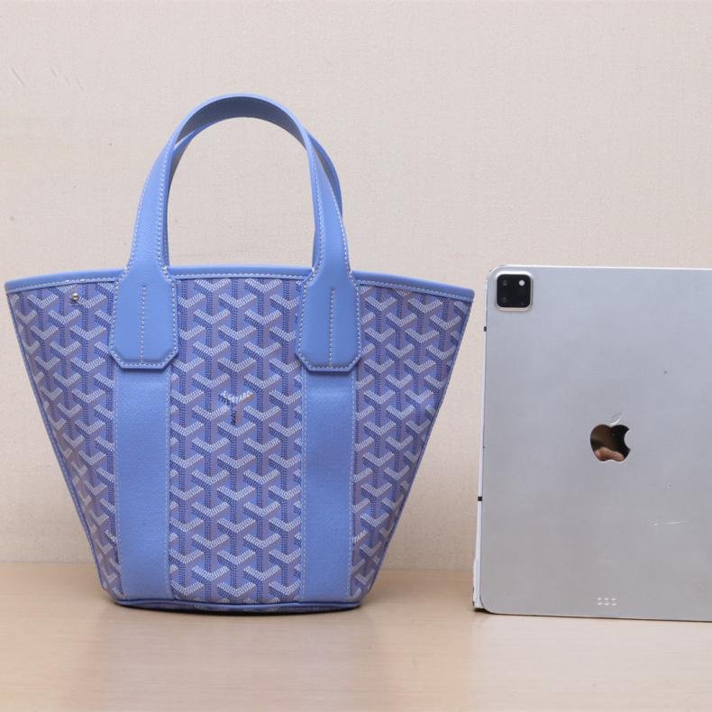 藍色 PVC 銀扣 Belharra 水桶包 限定色-1