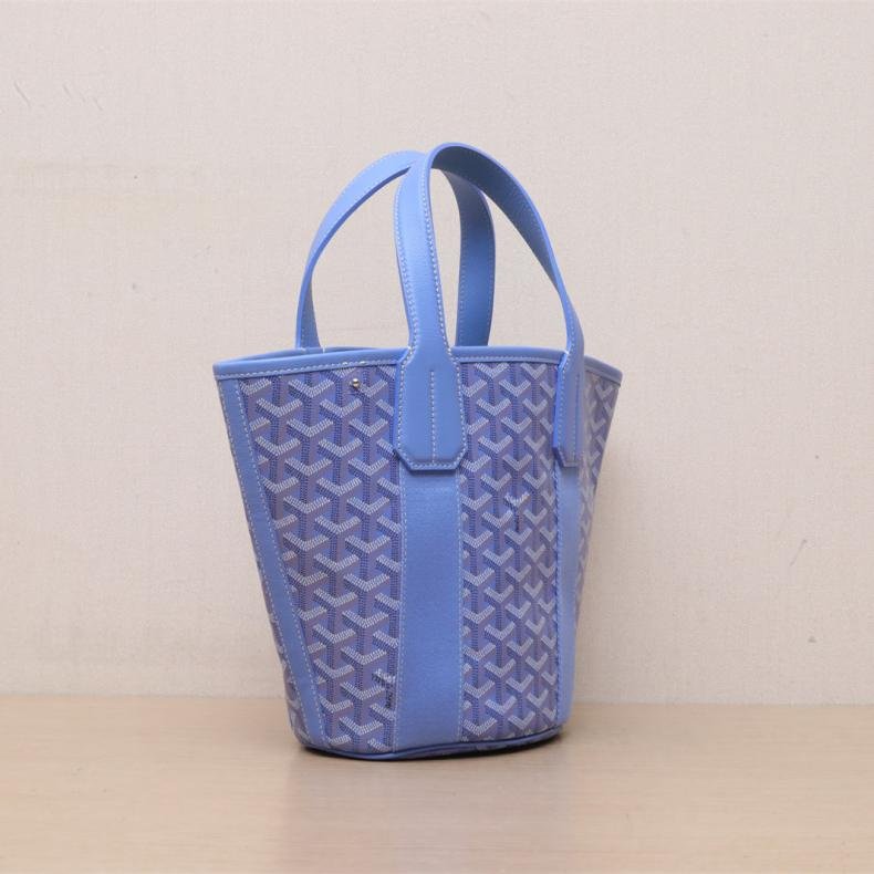 藍色 PVC 銀扣 Belharra 水桶包 限定色-5