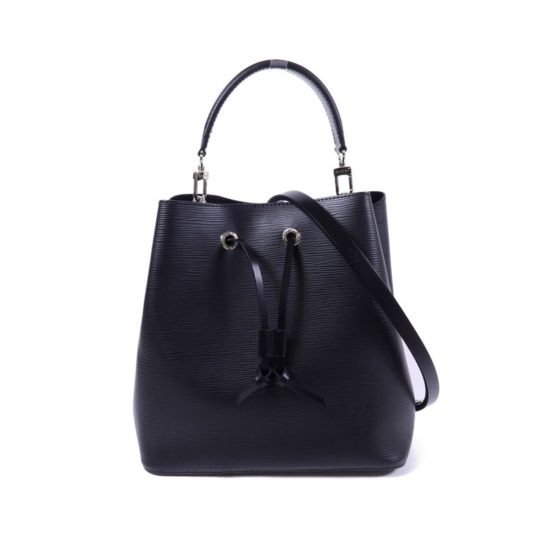 LOUIS VUITTON Epi Neo Noe MM銀扣手挽肩背兩用袋-0