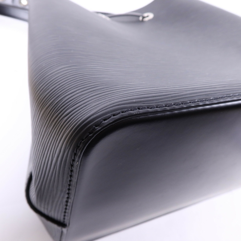 LOUIS VUITTON Epi Neo Noe MM銀扣手挽肩背兩用袋-9