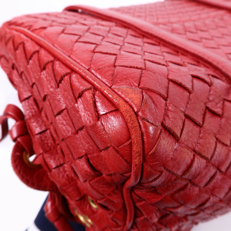 BOTTEGA VENETA 牛皮皮革Shoulder Bag金扣肩背袋-9