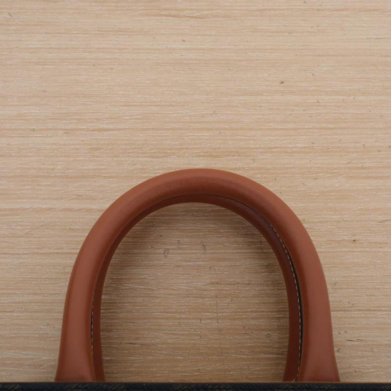 Cabas 豎款手袋 Mini 凱旋門印花 褐色 人造革-4