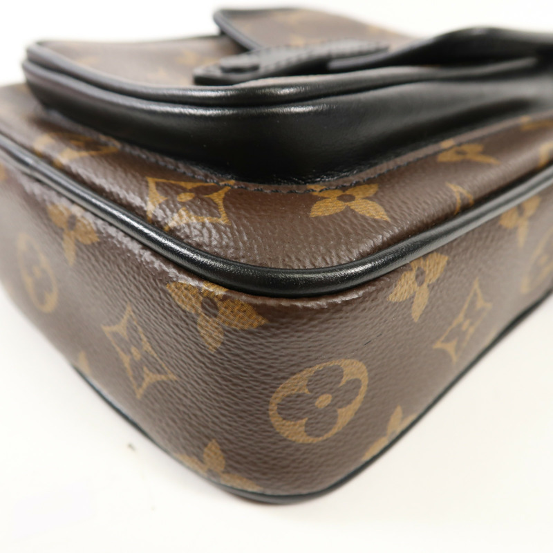 LOUIS VUITTON Monogram Macassar  Christopher Wearable Wallet肩背袋-9