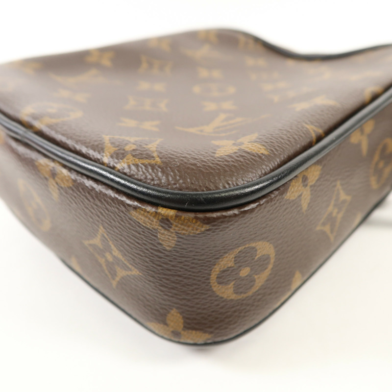 LOUIS VUITTON Monogram Macassar  Christopher Wearable Wallet肩背袋-11