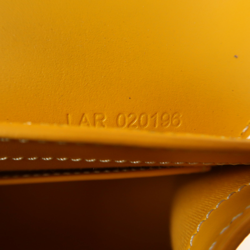 GOYARD  牛皮皮革Saigon Souple Mini Bag銀扣手挽肩背兩用袋-7