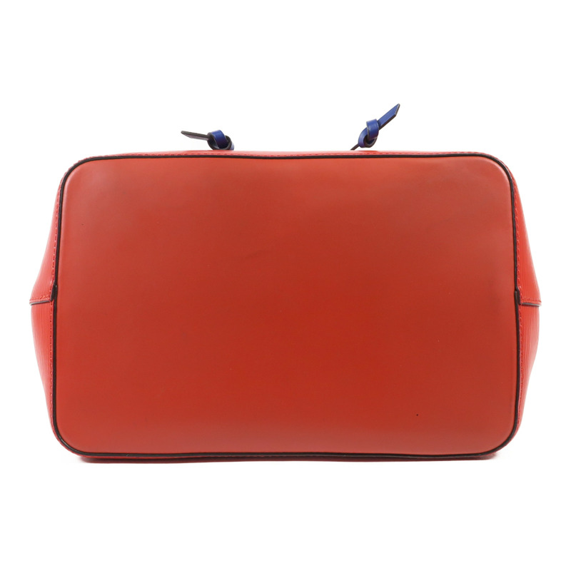 LOUIS VUITTON Epi NeoNoe MM銀扣手挽肩背兩用袋紅色藍色-3