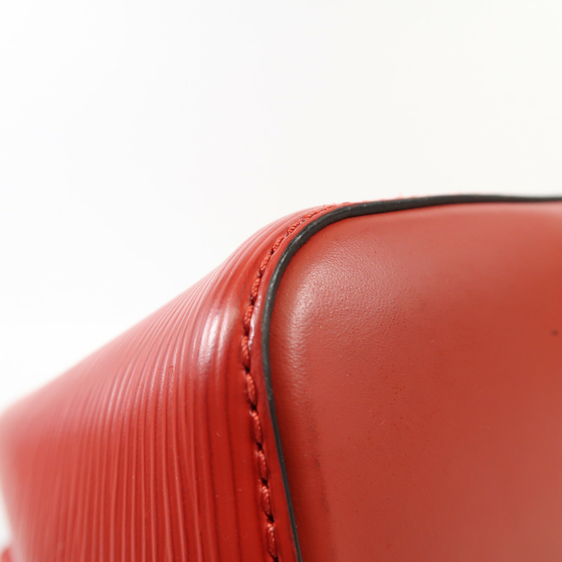 LOUIS VUITTON Epi NeoNoe MM銀扣手挽肩背兩用袋紅色藍色-11