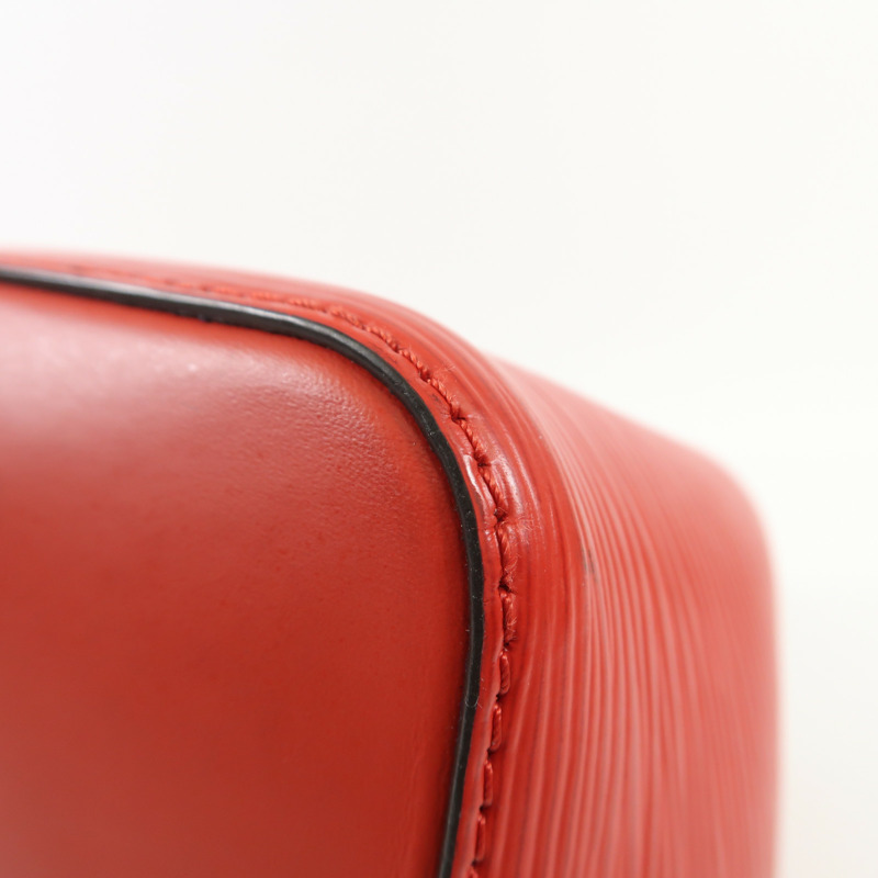 LOUIS VUITTON Epi NeoNoe MM銀扣手挽肩背兩用袋紅色藍色-12