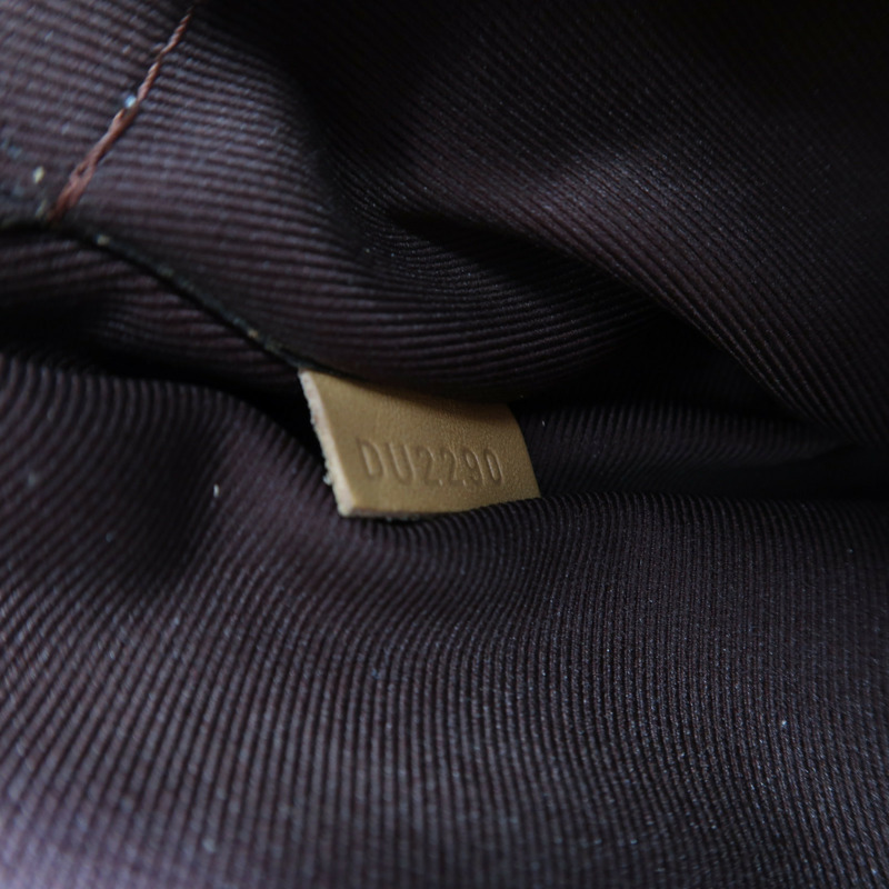 LOUIS VUITTON Monogram Deauville Mini金扣肩背袋棕色-8