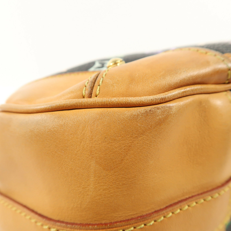 LOUIS VUITTON Monogram Multicolore Greta金扣肩背袋-9