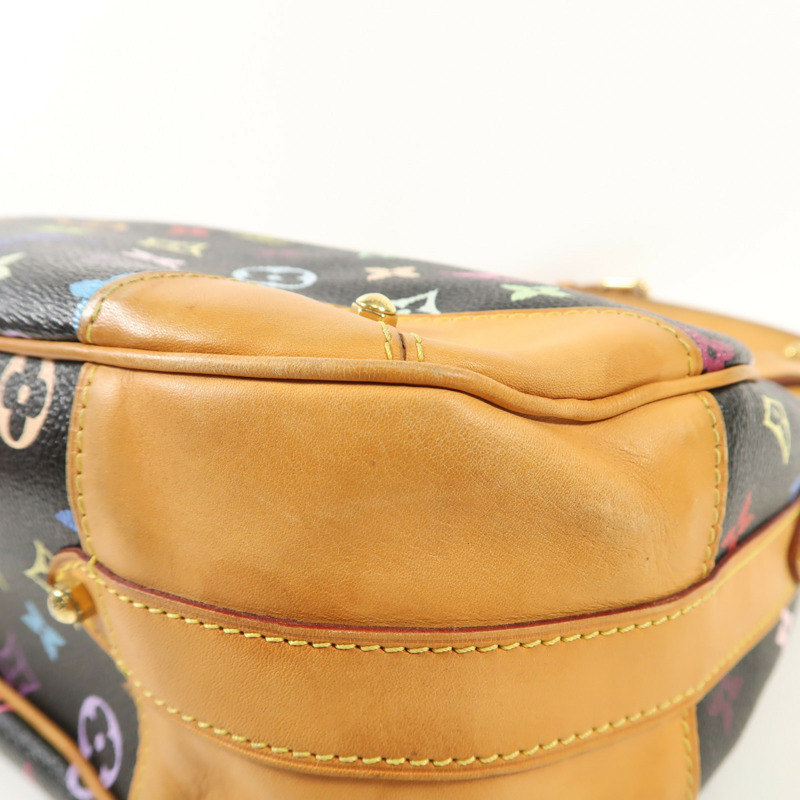 LOUIS VUITTON Monogram Multicolore Greta金扣肩背袋-10