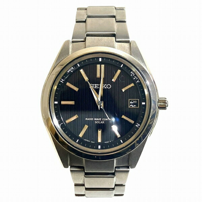 Seiko Brightz 7B24-0BH0 男士電波太陽能手錶-0
