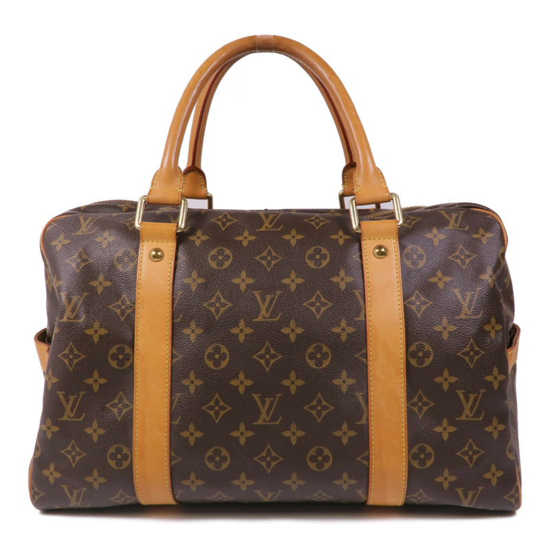LOUIS VUITTON Monogram Carryall金扣波士頓包-1