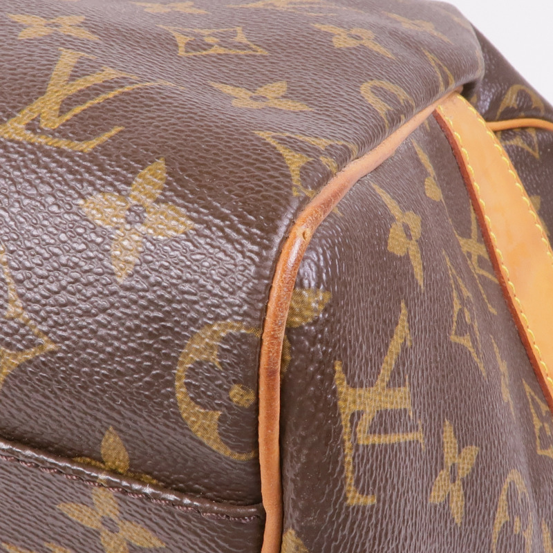 LOUIS VUITTON Monogram Carryall金扣波士頓包-5