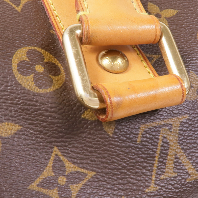 LOUIS VUITTON Monogram Carryall金扣波士頓包-10