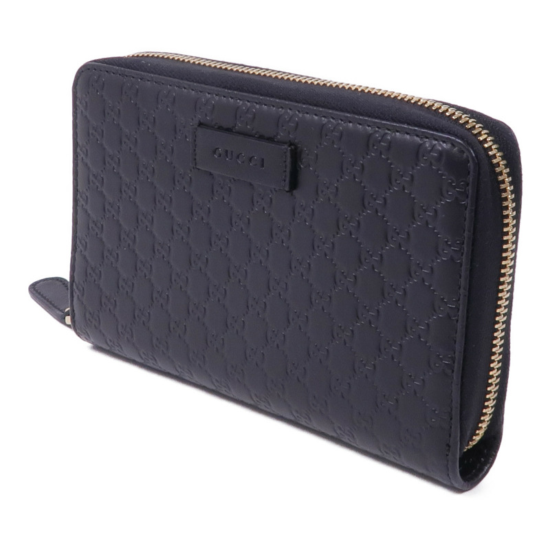 GUCCI 皮革Zipped Wallet金扣長錢包-2