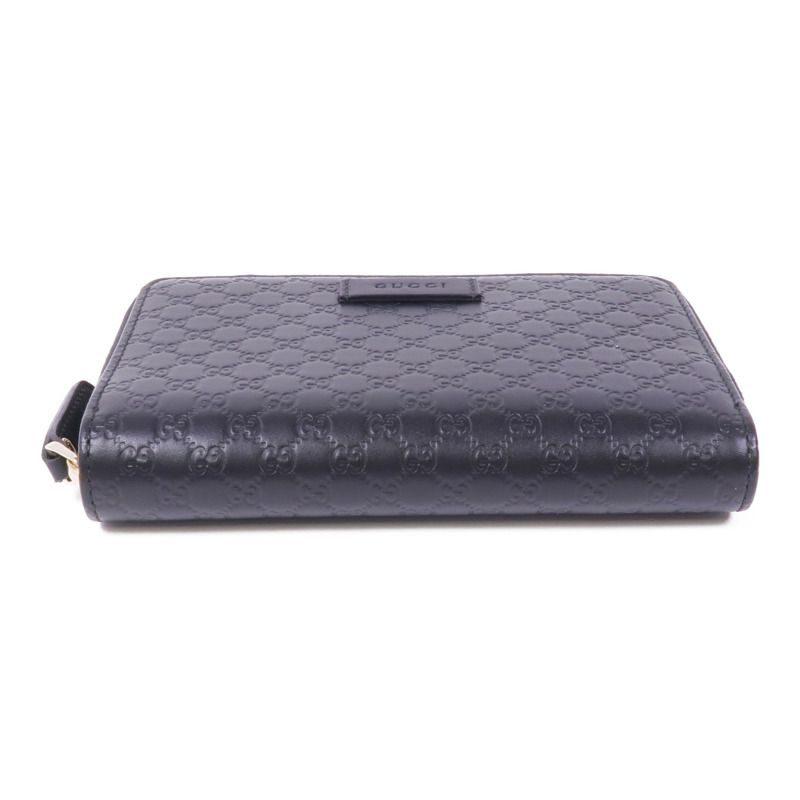 GUCCI 皮革Zipped Wallet金扣長錢包-4